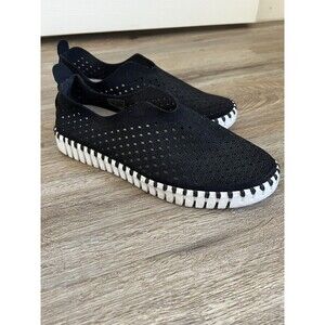 Ilse Jacobsen Tulip Shoes Slip On Loafers Flats Women’s Size 36 US 5.5 Black